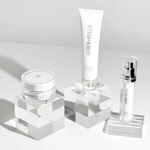 Lorde + Belle 3 Step CC Regimen Complete Skincare Set w/ Travel Tote